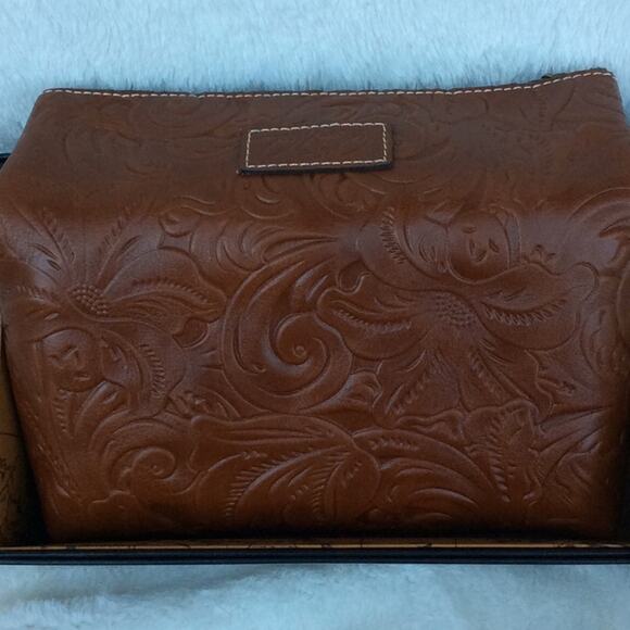 Patricia Nash Leather Wristlet Handbag     NWT - Picture 6 of 16